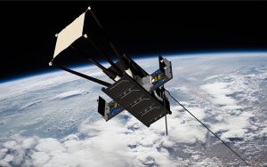 超小型衛星ひろがりのイメージ図
